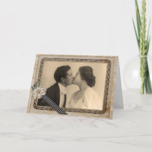 Vintage Lovers Valentine's Day Card