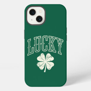 Vintage Lucky Clover St Patrick's Day iPhone 13 Case