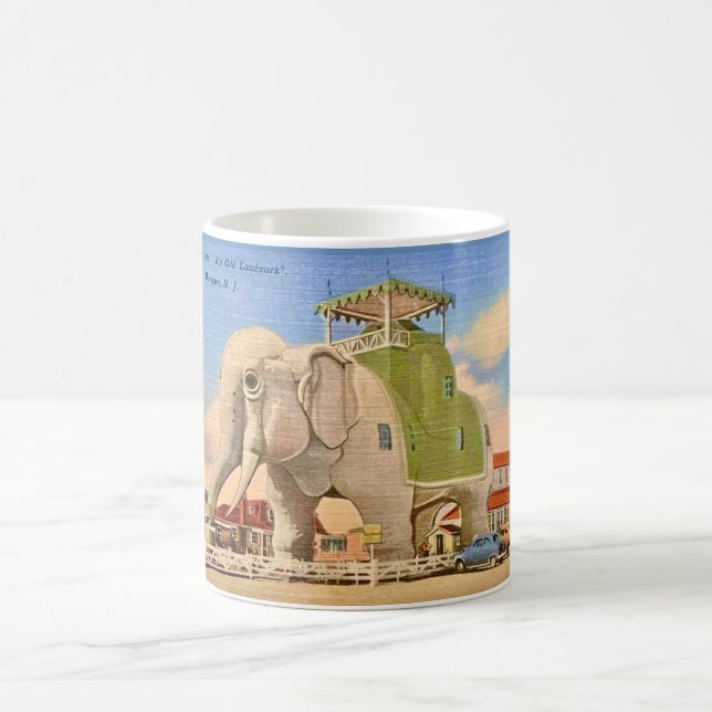 Vintage Lucy Elephant  Coffee Mug (Center)