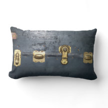 Vintage Luggage Pillow