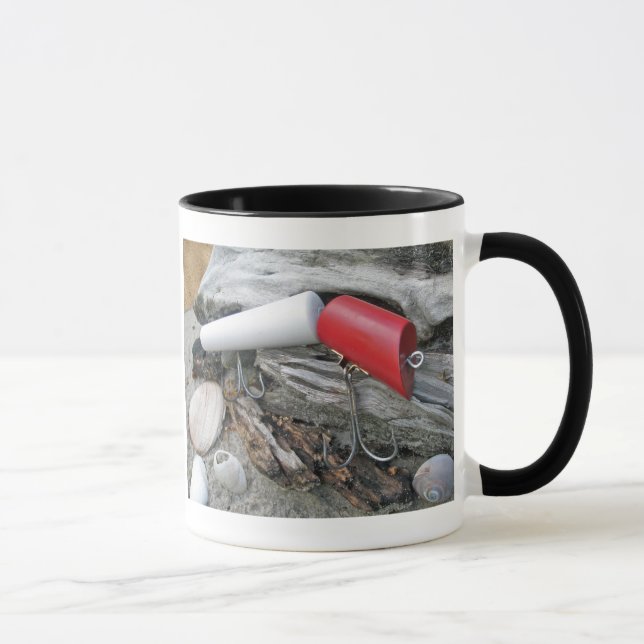 Vintage Lure Fishmaster Jerry's Jointed Items Mug (Right)