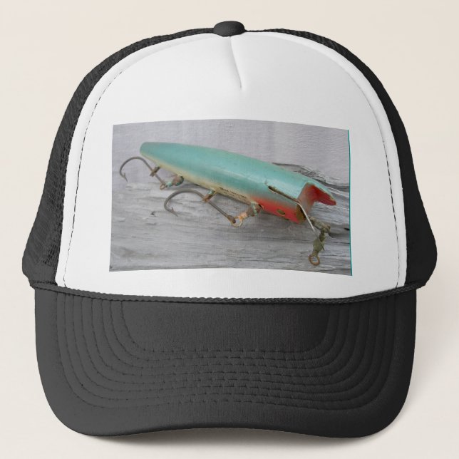 Vintage Lure Series Aqua Hat (Front)
