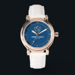 Vintage Luxury Couple Names Monogram  Watch<br><div class="desc">Vintage Luxury Couple Names Monogram Watch – A timeless and sophisticated personalized watch designed for couples who appreciate elegance and classic charm. This exquisite timepiece features a luxurious vintage-inspired design, customizable with couple names, initials, and a special date, making it the perfect keepsake for weddings, anniversaries, and romantic celebrations. Crafted...</div>