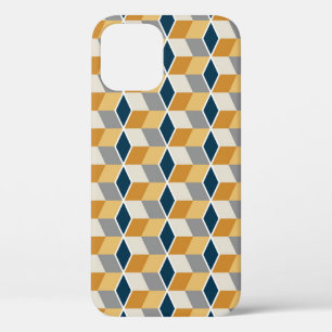 Vintage Luxury: Elegant Seamless Pattern. iPhone 12 Case