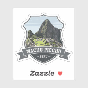 Vintage Machu Picchu Peru Travel Souvenir