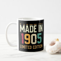 "Vintage Made in 1905 Limited Edition-