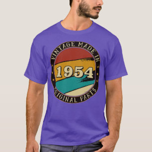 Vintage Made In 1954 Original Parts T-Shirt