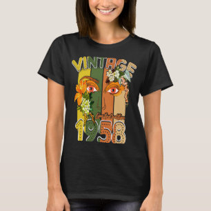 Vintage Made In 1958 65th Birthday 65 Yrs Old Retr T-Shirt