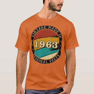 Vintage Made In 1963 Original Parts T-Shirt