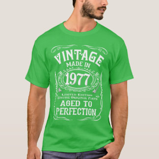 Vintage Made In 1977 girl T-Shirt