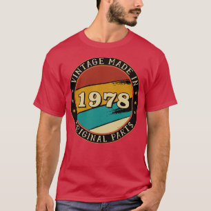Vintage Made In 1978 Original Parts T-Shirt