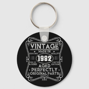 Vintage Made In 1982 Retro Classic Key Ring