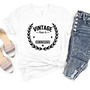 Vintage Made In... Sarcasm Funny Meme T-shirt