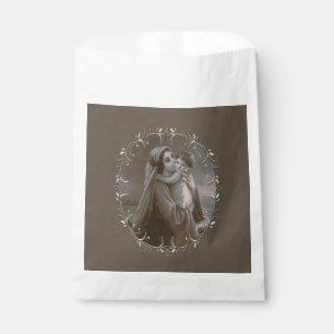 Vintage Madonna and Child with Silver Frame Favour Bags
