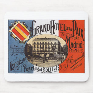 Vintage Madrid Mouse Mat