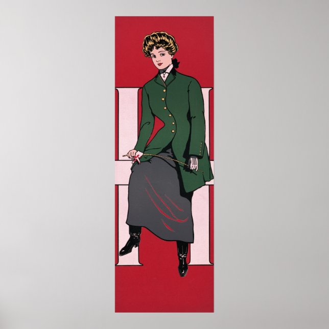 Vintage Magazine Ad  Poster (Front)