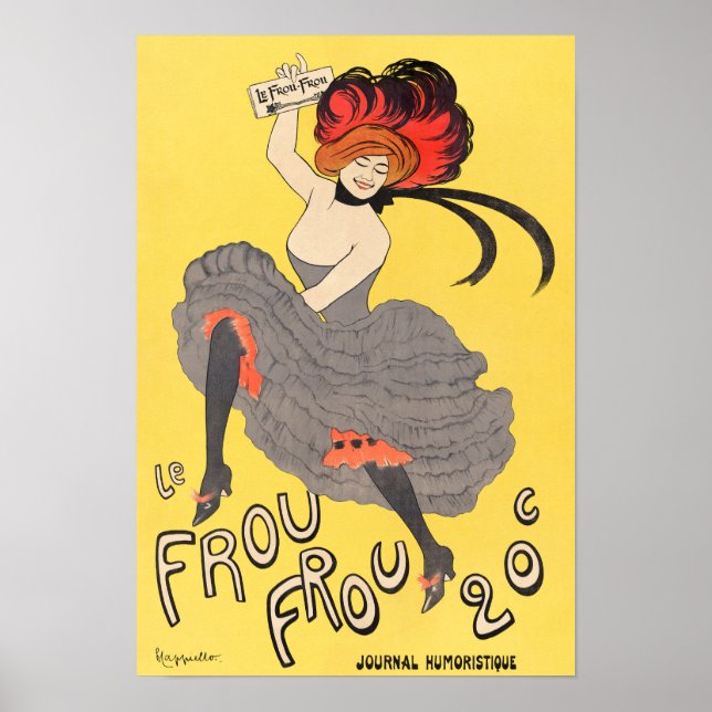 Vintage Magazine Cover/Advertisement Poster (Front)