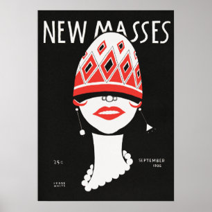 Vintage Magazine Cover Poster