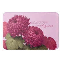 Vintage Magenta Chrysanthemum Bloom