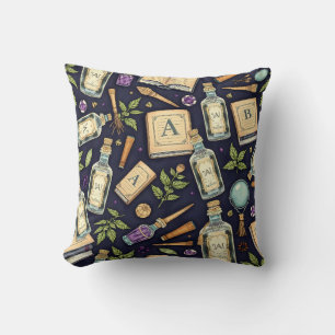 Vintage Magic & Alchemy Cushion
