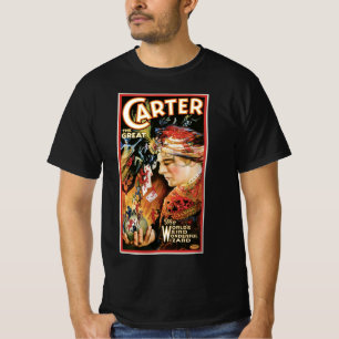 Vintage Magic Poster, Carter the Mysterious T-Shirt