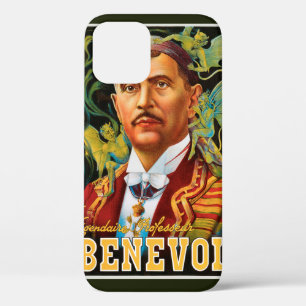 Vintage Magic Poster, Legendary Professor Benevol iPhone 12 Case
