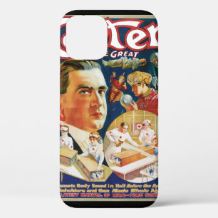 Vintage Magic Poster, Magician Carter the Great iPhone 12 Case