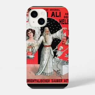 Vintage Magic Poster, the Great Original Ben Ali iPhone 14 Case