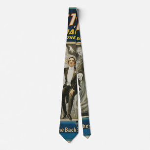 Vintage Magic Poster, Thurston, The Great Magician Tie
