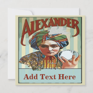 Vintage Magician  Poster