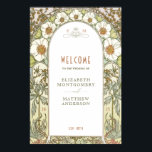 Vintage Magnolia Welcome Sign Instant Download<br><div class="desc">Art Nouveau Wedding Welcome Sign inspired by Alphonse Mucha</div>