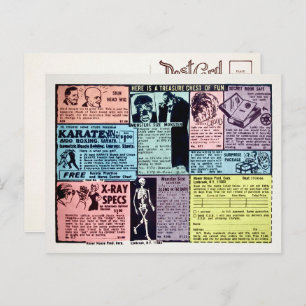 Vintage Mail Order Advertisement Postcard 