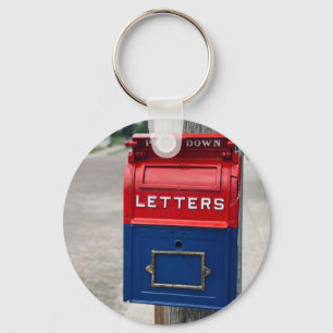 Vintage Mailbox Key Ring