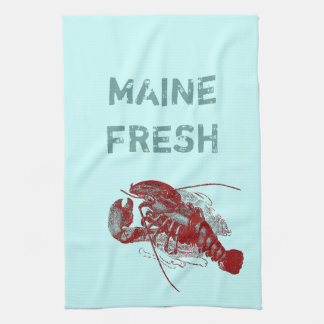 Vintage Maine Fresh Lobster Tea Towel
