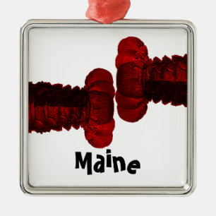 Vintage Maine Lobster Tail Ornament
