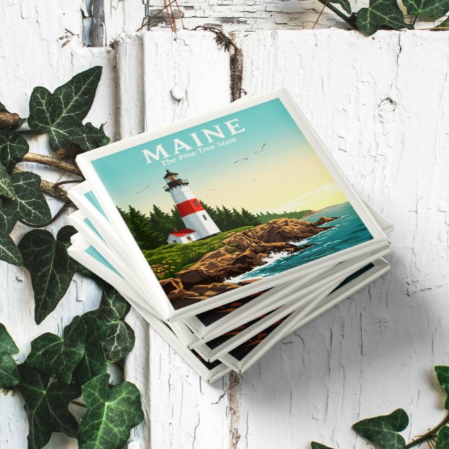 Vintage Maine Magnet (Creator Uploaded)