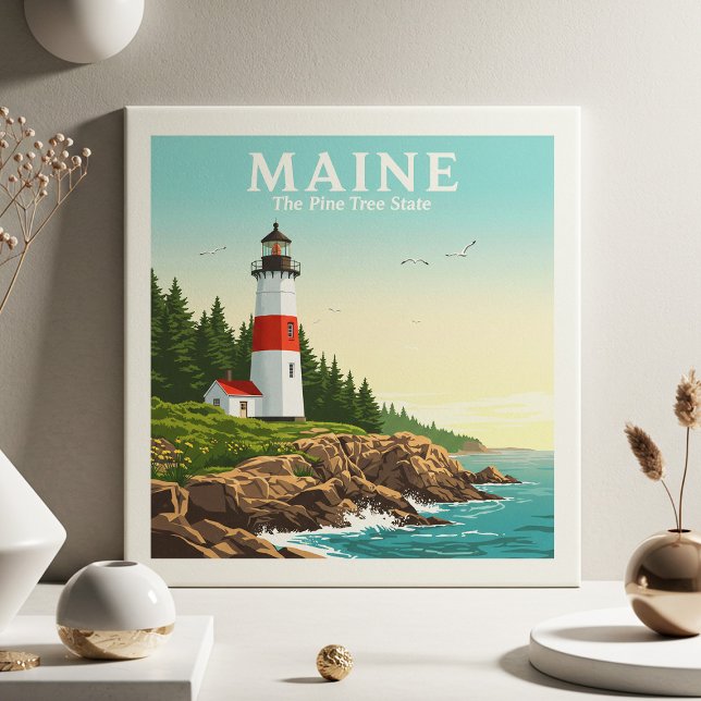 Vintage Maine Tile (Creator Uploaded)