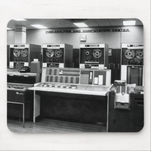 Vintage Mainframe Computer Mouse Mat