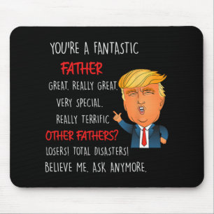 Vintage Make Father's Day Great Again Dad Funny Do Mouse Mat