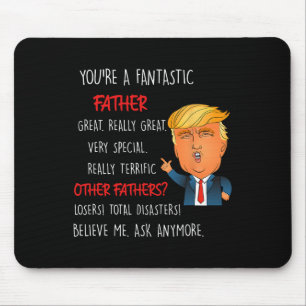 Vintage Make Father's Day Great Again Dad Funny Do Mouse Mat