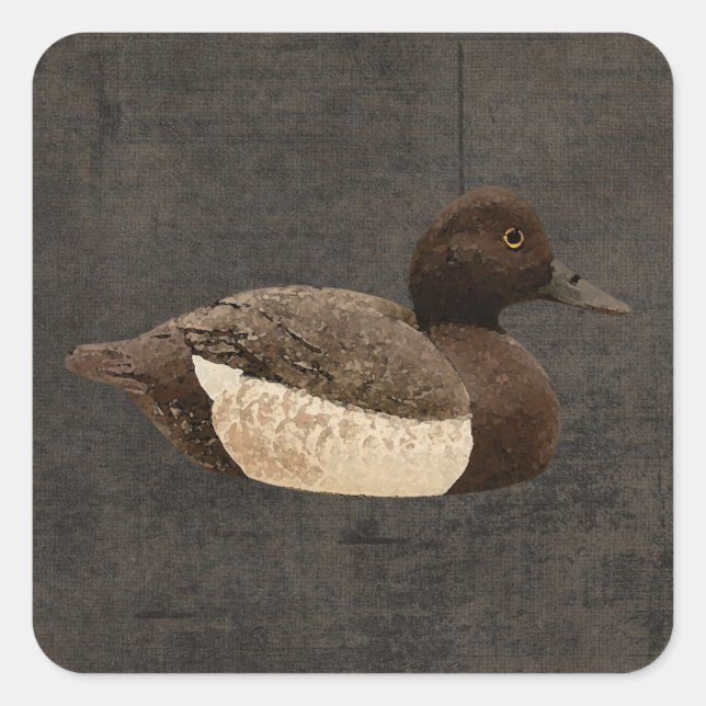 Vintage Mallard Duck Stickers (Front)