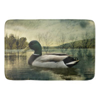 Vintage Mallard Duck Weathered Postcard