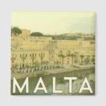 Vintage Malta Magnet<br><div class="desc">Vintage style photo of the island of Malta.</div>