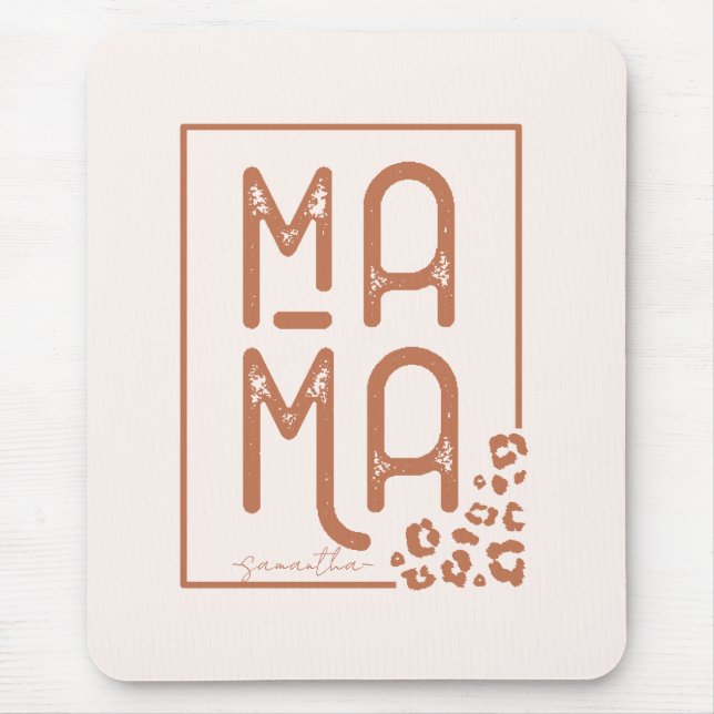 Vintage Mama Mouse Mat (Front)