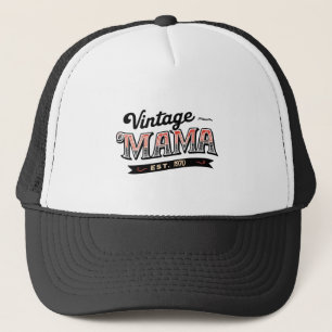 Vintage Mama trucker hat – Custom Retro for Mother