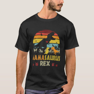 Vintage Mamasaurus Rex Dinosaur Funny Mother's Day T-Shirt