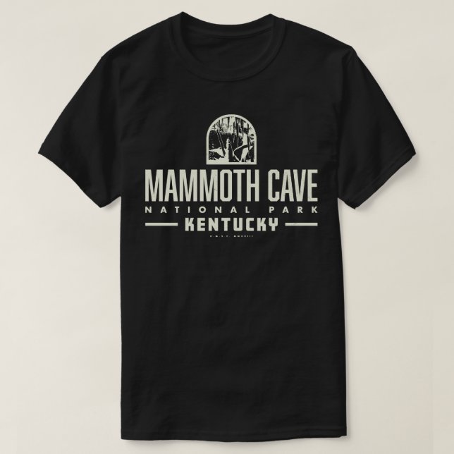 Vintage Mammoth Cave National Park TShirt (Design Front)