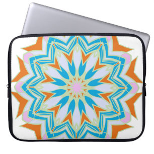 Vintage mandala, Floral mandala. Oriental mandala. Laptop Sleeve