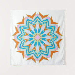Vintage mandala, Floral mandala. Oriental mandala. Tapestry