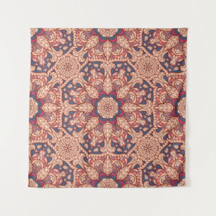 Vintage Mandala Hand-Drawn Pattern Tapestry